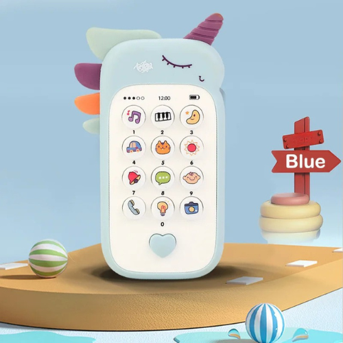 Téléphone Musical Montessori – Jouet d’Éveil & Dentition