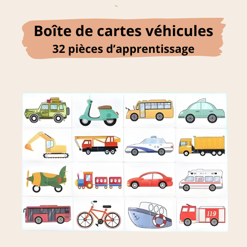 32 cartes d'illumination éducatives – puzzle d’association 32 pièces