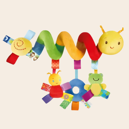 Spirale d’Activités Musicale – Jouet Suspendu pour Poussette, Lit & Siège Auto