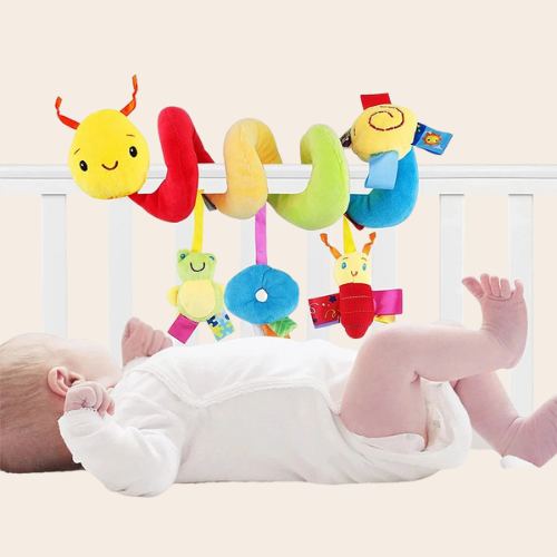 Spirale d’Activités Musicale – Jouet Suspendu pour Poussette, Lit & Siège Auto