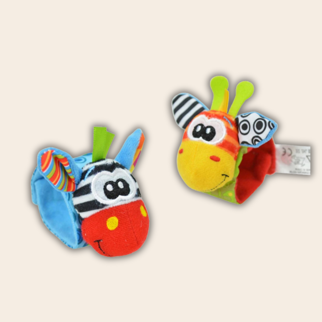 Hochet d’Éveil pour Bébé – Bracelet ou Chaussettes d’Animation